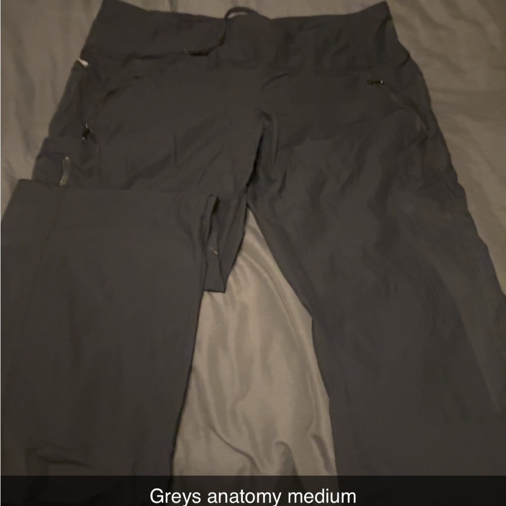 Grey's Anatomy Women's Dark Gray Cargo Pants